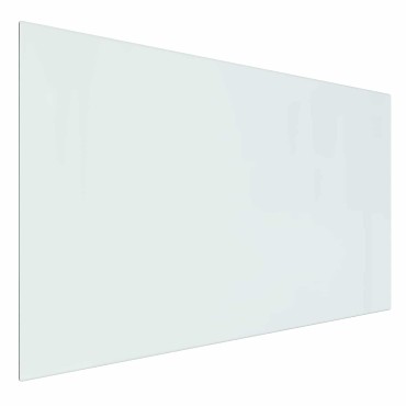 vidaXL Πλάκα Γυαλιού Τζακιού Διαφανές 100 x 60 cm Γυαλί