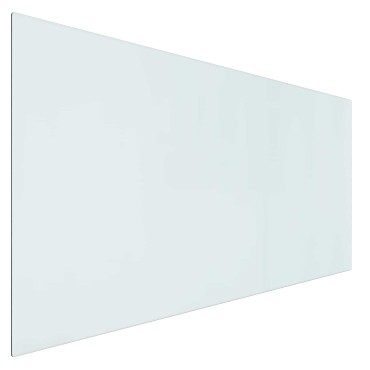 vidaXL Πλάκα Γυαλιού Τζακιού Διαφανές 120 x 60 cm Γυαλί