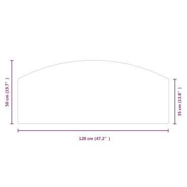 vidaXL Πλάκα Γυαλιού Τζακιού Διαφανές 120 x 50 cm Γυαλί