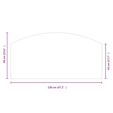 vidaXL Πλάκα Γυαλιού Τζακιού Διαφανές 120 x 60 cm Γυαλί