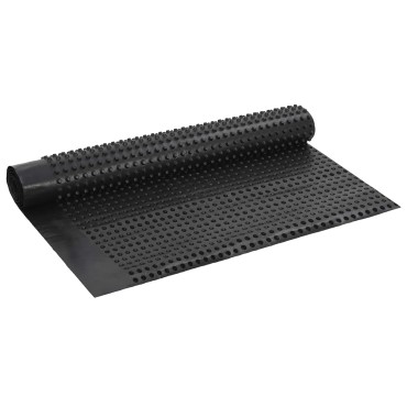 vidaXL Κυματοειδές Φύλλο Αποχέτευσης Μαύρο 1 x 20 m HDPE