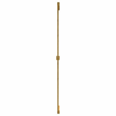 vidaXL Πόρτα αχυρώνα CORONA 80 x 210 cm Μασίφ Ξύλο Πεύκου Μέλι Καφέ