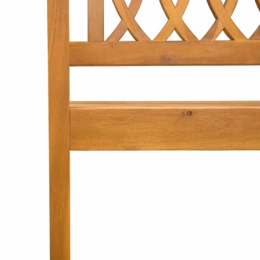 vidaXL Εξωτερικός πάγκος 2 -θέσιο 220x56x90cm