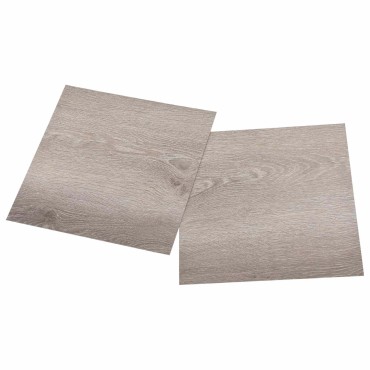 vidaXL Αυτοκόλλητα Πλάκες Δαπέδου Taupe 30,5 x 30,5 εκ 20 τεμ. PVC
