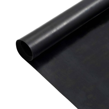 vidaXL Μάτ δαπέδου Μαύρο 1,2 x 5 μ Λάστιχο