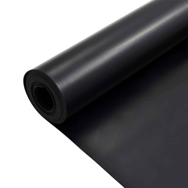 vidaXL Μάτ δαπέδου Μαύρο 1,2 x 5 μ Λάστιχο