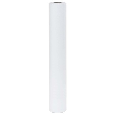 vidaXL Ματ Σκάφους Ριγέ Ανοιχτό Γκρι και Λευκό 240 x 90 εκ EVA