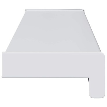 vidaXL Σαβανωτό Παραθύρου Λευκό 60 x 10 x 4,5 εκ PVC