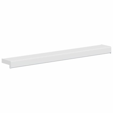 vidaXL Σαβανωτό Παραθύρου Λευκό 100 x 10 x 4,5 εκ PVC