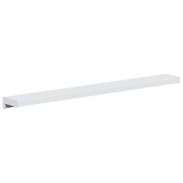 vidaXL Σαβανωτό Παραθύρου Λευκό 60 x 15 x 4,5 εκ PVC