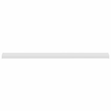 vidaXL Σαβανωτό Παραθύρου Λευκό 160 x 15 x 4,5 εκ PVC
