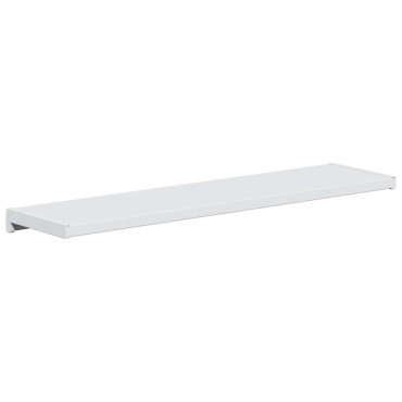 vidaXL Σαβανωτό Παραθύρου Λευκό 100 x 25 x 4,5 εκ. PVC