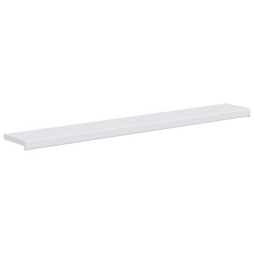 vidaXL Σαβανωτό Παραθύρου Λευκό 120 x 25 x 4,5 εκ. PVC