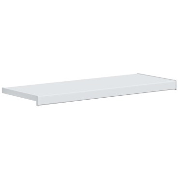 vidaXL Σαβανωτό Παραθύρου Λευκό 100 x 30 x 4,5 εκ PVC
