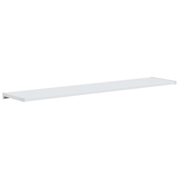 vidaXL Σαβανωτό Παραθύρου Λευκό 160 x 35 x 4,5 εκ PVC