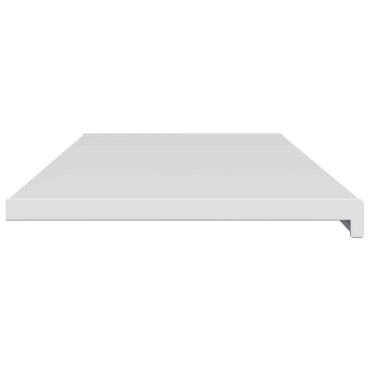 vidaXL Σαβανωτό Παραθύρου Λευκό 120 x 40 x 4,5 εκ PVC