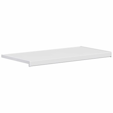 vidaXL Σαβανωτό Παραθύρου Λευκό 80 x 45 x 4,5 εκ PVC