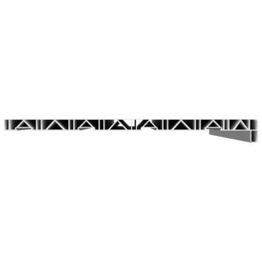 vidaXL Σαβανωτό Παραθύρου Λευκό 80 x 45 x 4,5 εκ PVC