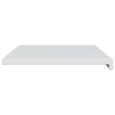 vidaXL Σαβανωτό Παραθύρου Λευκό 80 x 45 x 4,5 εκ PVC