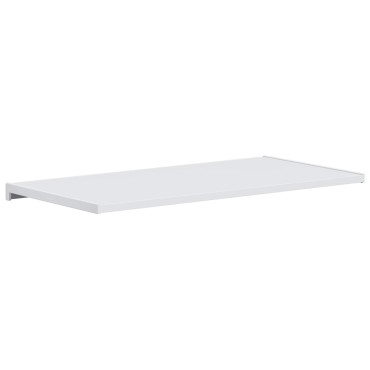 vidaXL Σαβανωτό Παραθύρου Λευκό 80 x 45 x 4,5 εκ PVC