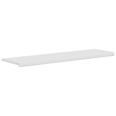 vidaXL Σαβανωτό Παραθύρου Λευκό 120 x 45 x 4,5 εκ PVC
