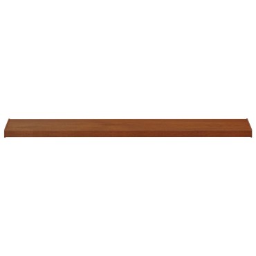 vidaXL Σαβανωτό Παραθύρου Καφέ ξύλο 140 x 20 x 4,5 εκ PVC