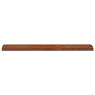 vidaXL Σαβανωτό Παραθύρου Καφέ ξύλο 140 x 30 x 4,5 εκ PVC