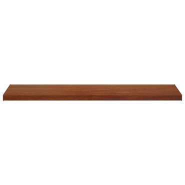 vidaXL Σαβανωτό Παραθύρου Καφέ ξύλο 140 x 50 x 4,5 εκ PVC