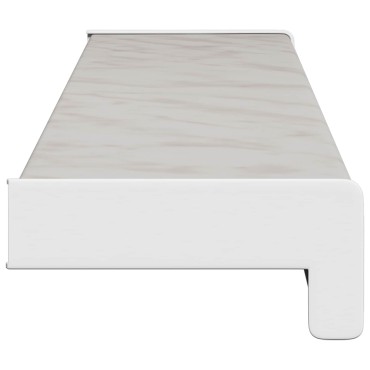 vidaXL Σαβανωτό Παραθύρου Υφή Μάρμαρου 100 x 10 x 4,5 εκ PVC