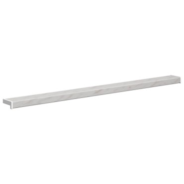 vidaXL Σαβανωτό Παραθύρου Υφή Μάρμαρου 160 x 10 x 4,5 εκ PVC
