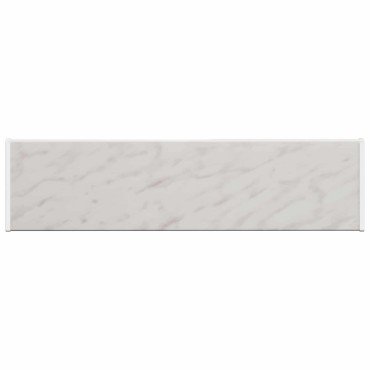 vidaXL Σαβανωτό Παραθύρου Υφή Μάρμαρου 80 x 20 x 4,5 εκ PVC
