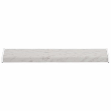 vidaXL Σαβανωτό Παραθύρου Υφή Μάρμαρου 100 x 20 x 4,5 εκ PVC