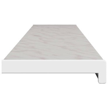 vidaXL Σαβανωτό Παραθύρου Υφή Μάρμαρου 140 x 20 x 4,5 εκ PVC