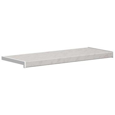 vidaXL Σαβανωτό Παραθύρου Υφή Μάρμαρου 60 x 30 x 4,5 εκ PVC