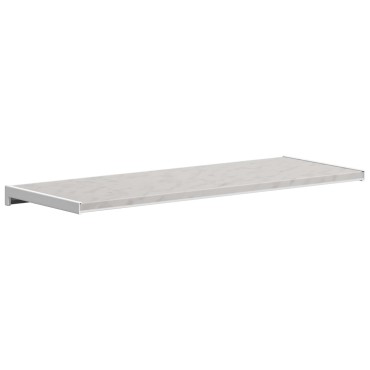 vidaXL Σαβανωτό Παραθύρου Υφή Μάρμαρου 100 x 30 x 4,5 εκ PVC