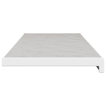 vidaXL Σαβανωτό Παραθύρου Υφή Μάρμαρου 160 x 30 x 4,5 εκ PVC