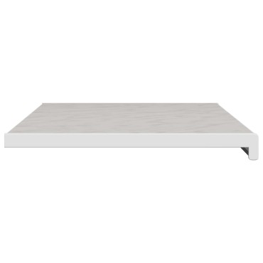 vidaXL Σαβανωτό Παραθύρου Υφή Μάρμαρου 100 x 40 x 4,5 εκ PVC