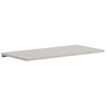 vidaXL Σαβανωτό Παραθύρου Υφή Μάρμαρου 100 x 40 x 4,5 εκ PVC