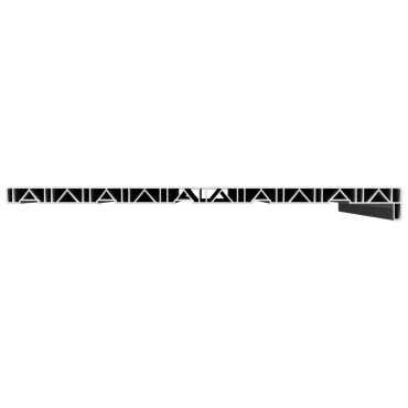vidaXL Σαβανωτό Παραθύρου Υφή Μάρμαρου 100 x 50 x 4,5 εκ. PVC