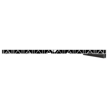 vidaXL Σαβανωτό Παραθύρου Υφή Μάρμαρου 120 x 50 x 4,5 εκ PVC
