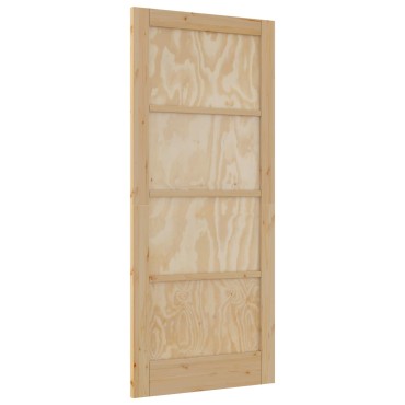 vidaXL Εσωτερική Πόρτα Φυσικό 86 x 198,5 cm Κόντρα πλακέ