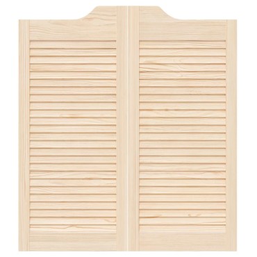 vidaXL Πόρτες Swing 90 x 40 cm Μασίφ Ξύλο Πεύκου Φυσικό