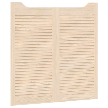 vidaXL Πόρτες Swing 100 x 50 cm Μασίφ Ξύλο Πεύκου Φυσικό