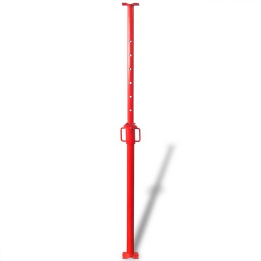 vidaXL Υποστήριξη Acrow Κόκκινο 180 x 12,5 x 12,5 εκ.