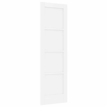 vidaXL Εσωτερική Πόρτα Λευκό 61 x 198,5 εκ. Κόντρα πλακέ
