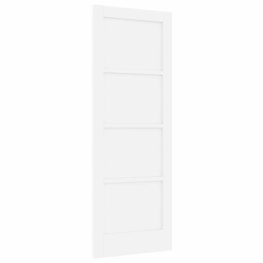 vidaXL Εσωτερική Πόρτα Λευκό 73,5 x 198,5 εκ. Κόντρα πλακέ