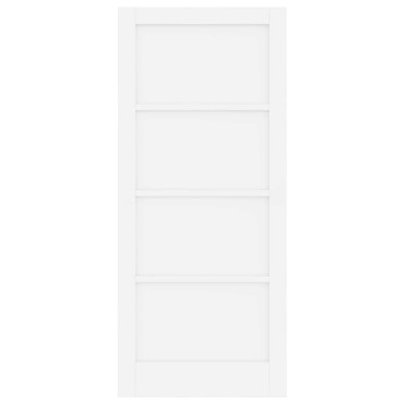 vidaXL Εσωτερική Πόρτα Λευκό 86 x 198,5 cm Κόντρα πλακέ