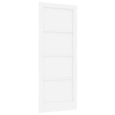 vidaXL Εσωτερική Πόρτα Λευκό 86 x 211 cm Κόντρα πλακέ