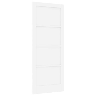 vidaXL Εσωτερική Πόρτα Λευκό 86 x 211 cm Κόντρα πλακέ