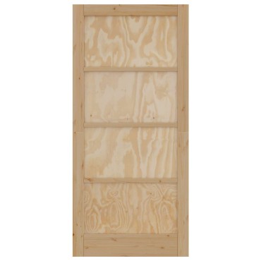 vidaXL Εσωτερική Πόρτα 93 x 202 cm Κόντρα πλακέ Φυσικό